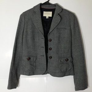 Banana Republic Stretch Gray Blazer size 4